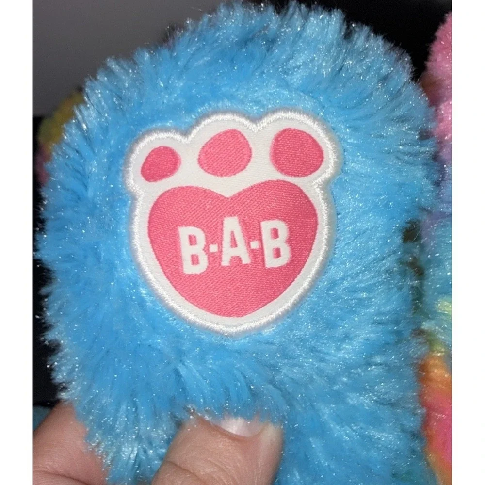 Build A Bear BAB‎ Octopus Rainbow Tie Dye Stuffed Soft Animal Plush Toy